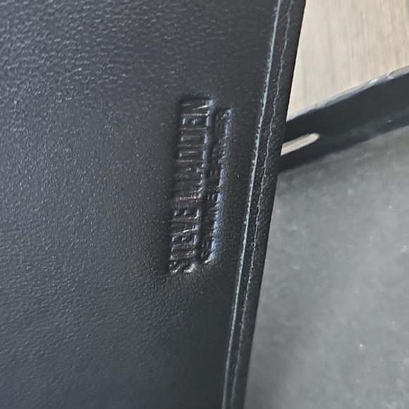 Steve Madden Charcoal GENUINE Leather Wallet RFID protrcted - Picture 5 of 6